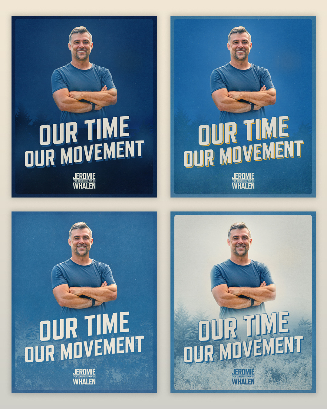 Whalen poster color variants